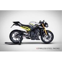 ZARD Full Exhaust system for Triumph Street Triple 765 R / RS / Moto2 (2023+) ZARD Full Exhaust system for Triumph Street Triple 765 R / RS / Moto2 (2023+)